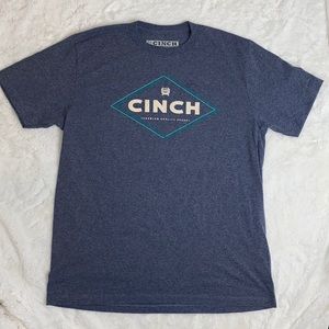 Cinch men’s blue T-shirt